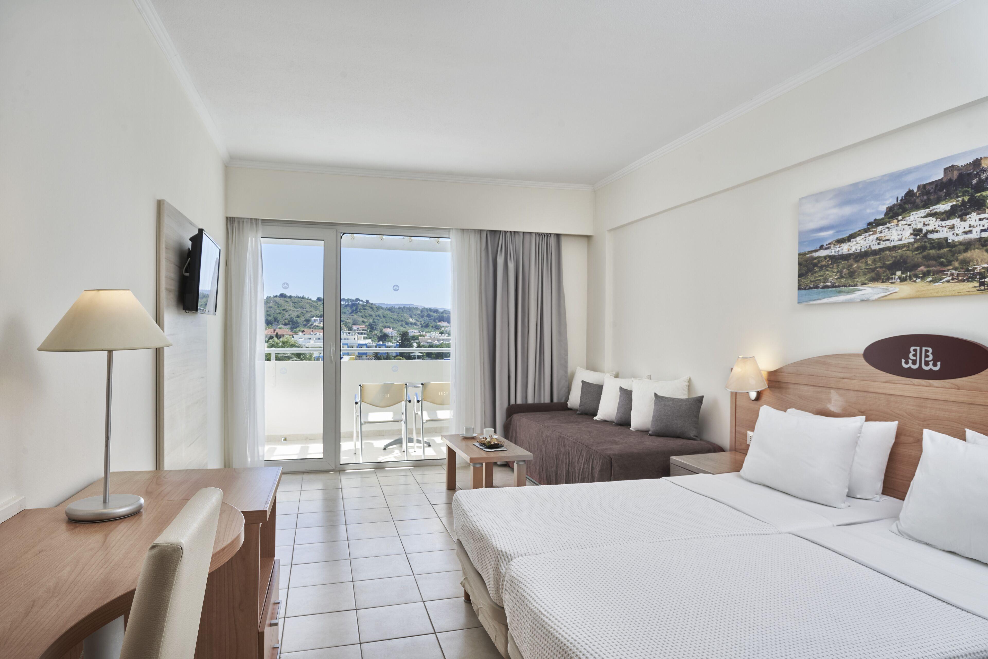 BLUE BAY HOTEL IALYSOS | BEACHFRONT ACCOMMODATION AND SEA VIEW